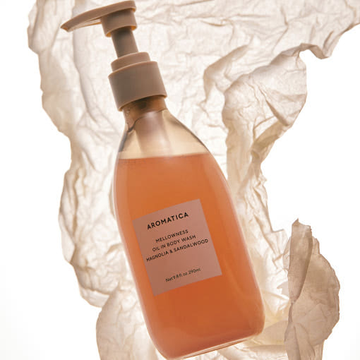 AROMATICA Mellowness Oil In Body Wash Magnolia & Sandalwood 290ml - Glamourous Grace