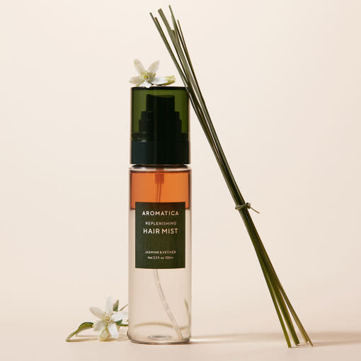 AROMATICA Replenishing Hair Mist Jasmine & Vetiver 100ml - Glamourous Grace