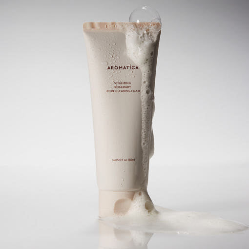AROMATICA Vitalizing Rosemary Pore Clearing Foam 150ml - Glamourous Grace