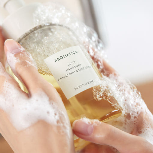 AROMATICA Zesty Hand Soap Grapefruit & Tangerine 300ml - Glamourous Grace
