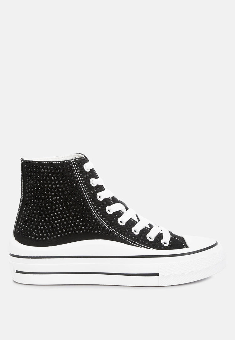 Asuka High Top Sneakers - Glamourous Grace