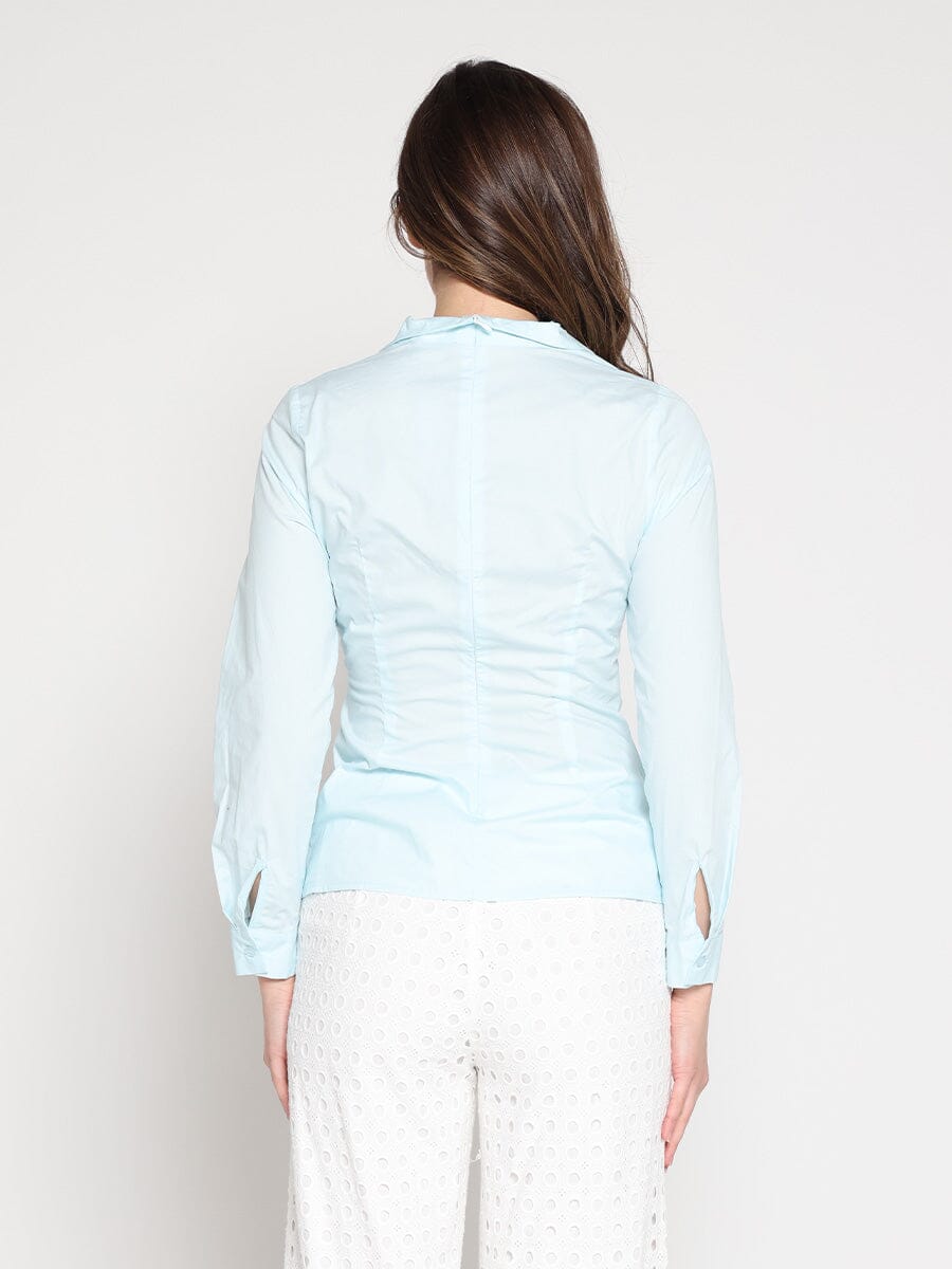 Asymmetrical Long Sleeve Top - Glamourous Grace