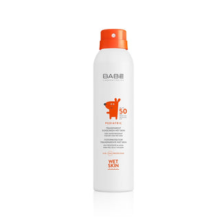 Babe Pediatric Wet Skin Sunscreen SPF 50+: Ultimate Sun Protection for Kids, Easy Application on Wet Skin, Gentle Formula, 200ml - Glamourous Grace