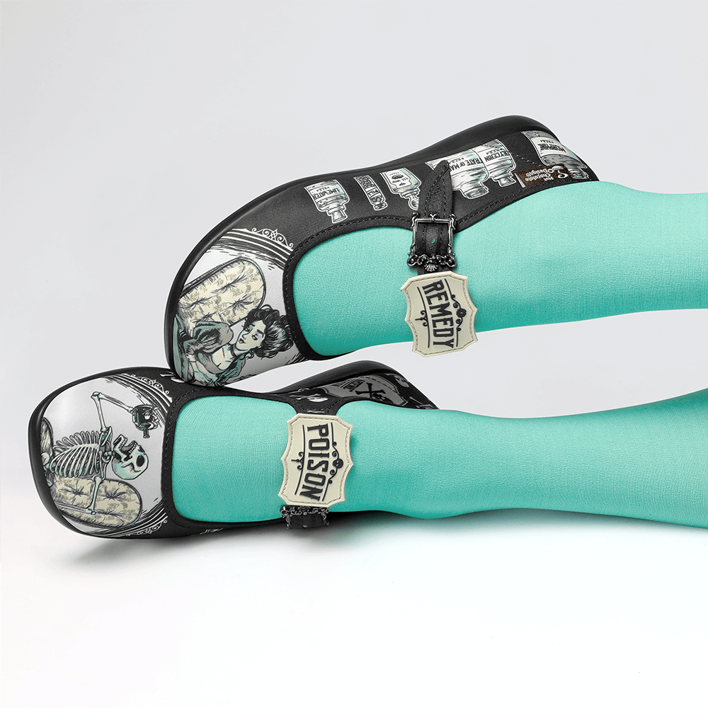 Drug Store Women's Mary Jane Flats - Glamourous Grace