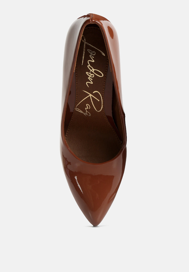 Aubrey Pointed Toe Stiletto Pumps - Glamourous Grace