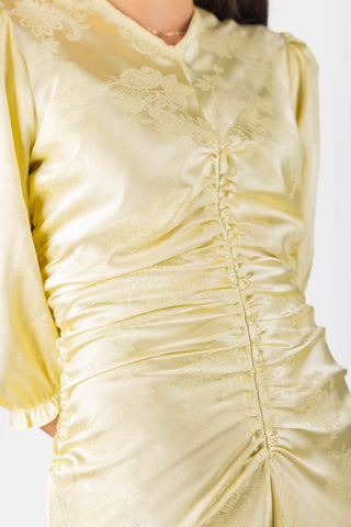 Audrey Dress (Butter Yellow)
