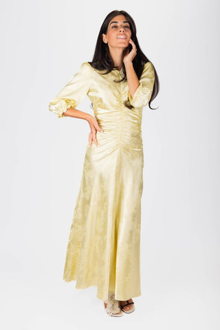 Audrey Dress (Butter Yellow)
