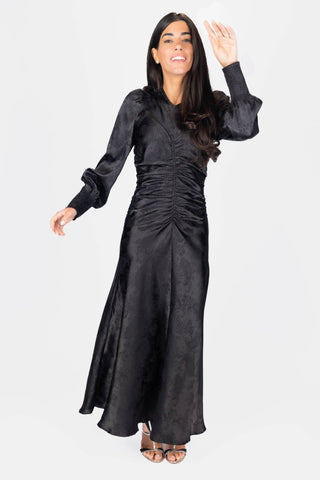 Audrey Dress Long Sleeve (Black)