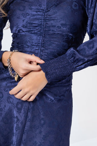 Audrey Dress Long Sleeve (Navy)