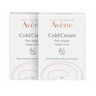 Avène Cold Cream Surgras Cleansing Bar Duo