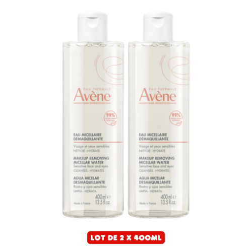 Avène Eau Thermale Micellar Water Set - 2x400ml