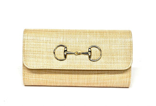 Avery Clutch Straw - Charm - Glamourous Grace