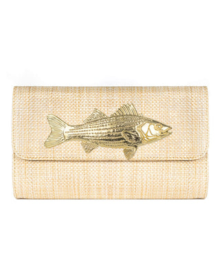 Avery Clutch Straw - Charm - Glamourous Grace