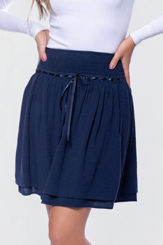 Avery Skirt 20" (Navy)