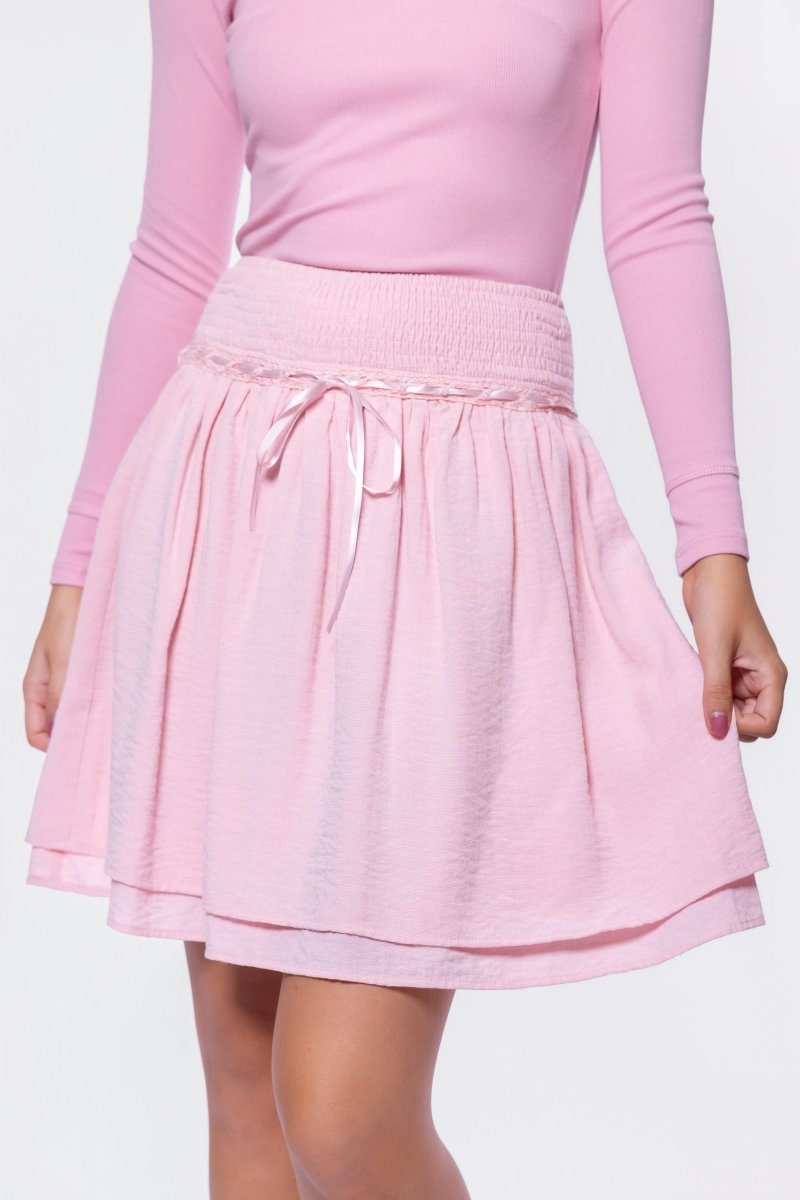 Avery Skirt 20" (Pink) - Glamourous Grace