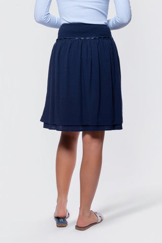 Avery Skirt 23" (Navy)