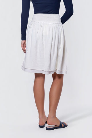 Avery Skirt 23" (Off White)