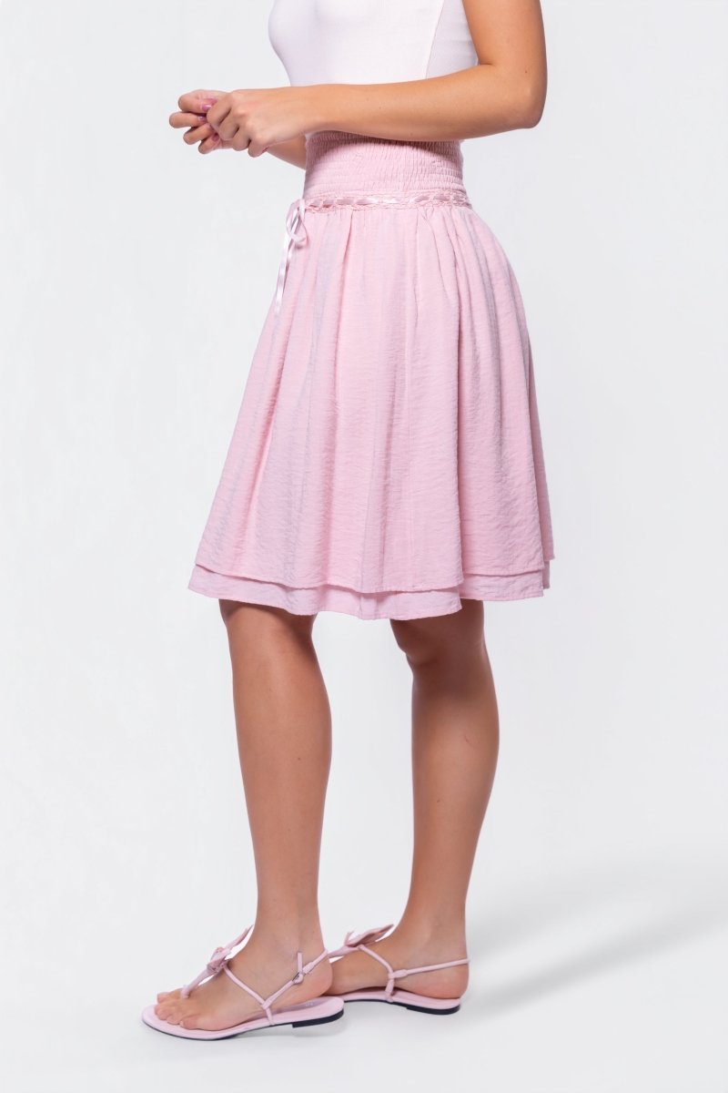 Avery Skirt 23" (Pink) - Glamourous Grace