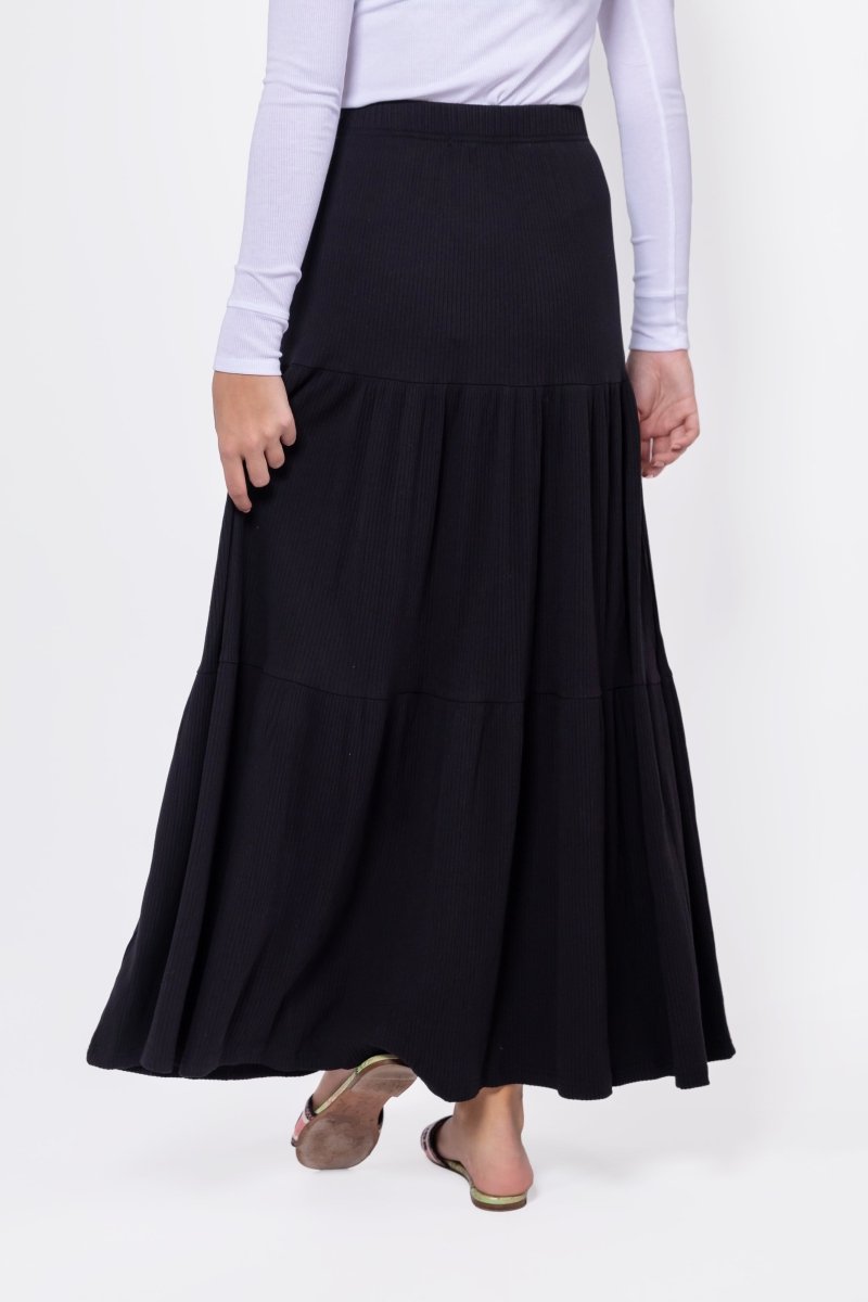 Ayla Skirt 36" (Black) - Glamourous Grace