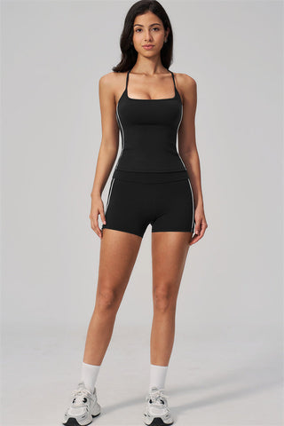 The Breathe Crop Top Shorts 2-Piece Set