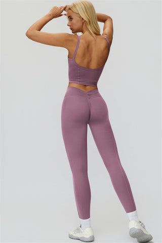 The Fyra Crop Tank Leggings 2-Piece Set