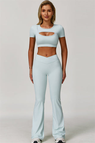 The Lavish Cut-out Crop Top