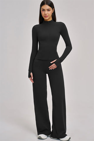 The Swoon Jacket Flared Leggings 2-Piece Set