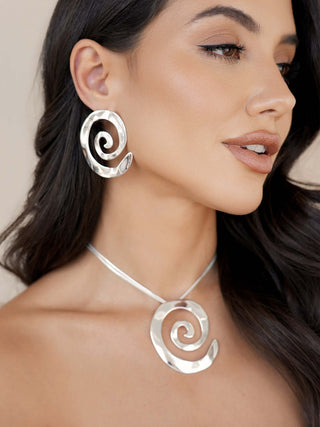 Aura Swirl Necklace