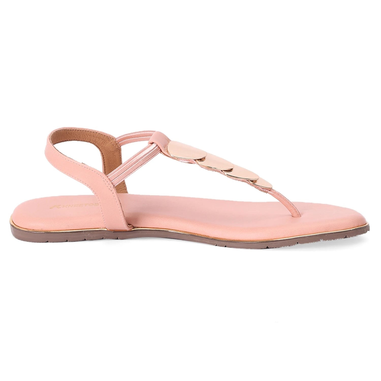 Bonita - Blush Pink Thong Sandals - Glamourous Grace