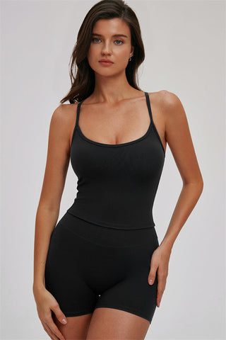 The Svelte Cross Back Tank Top