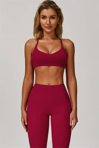 The Refresh Sports Bra Flared Leggings 2-Piece Set