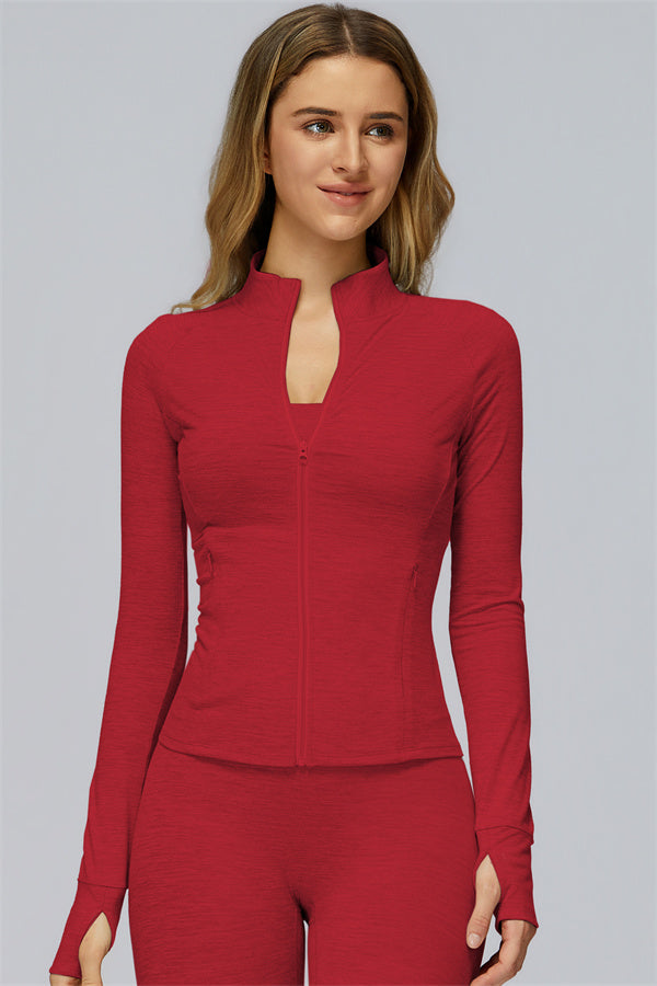 The Radiance Zip Jacket - Glamourous Grace