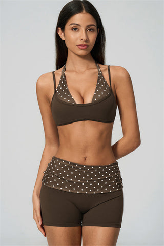 The Enliven Sports Bra Shorts 2-Piece Set