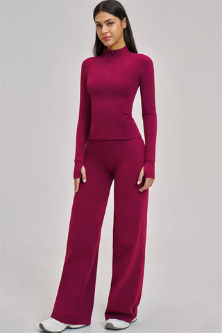 The Swoon Jacket Flared Leggings 2-Piece Set