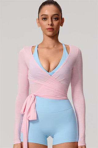 The Lively Long Sleeve Crop Top