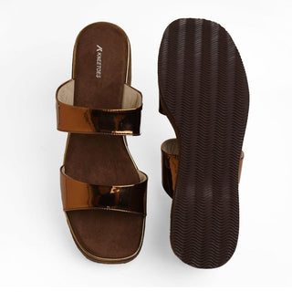 Serene - Bronz Wedges