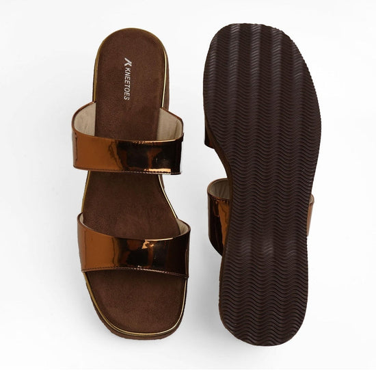 Serene - Bronz Wedges