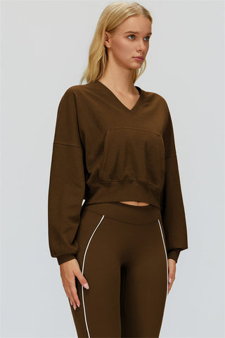 The Whisper V-Neck Hoodie