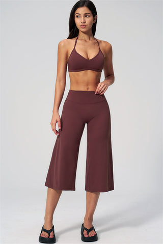 The Nexus Sports Bra Wide-Leg Crop 2-Piece Set