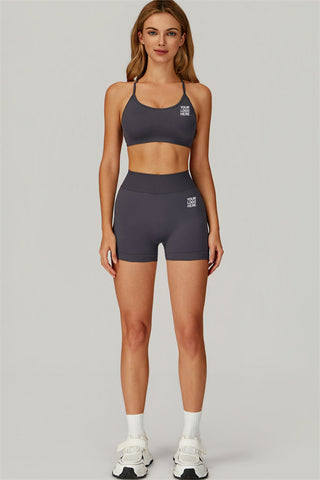 Custom Nova Sports Bra Shorts 2-Piece Set