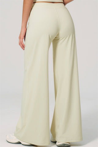 The Revive Crop Top Straight Leg Pants 2-Piece Set