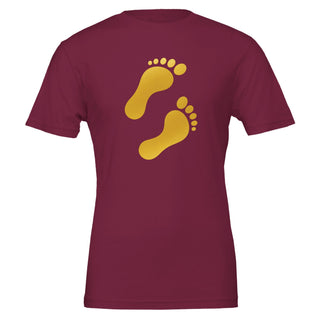 Leave Your Mark Footprints T-Shirt