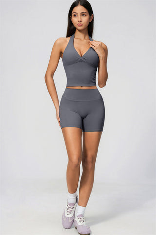 The Lox Crop top Shorts 2-Piece Set