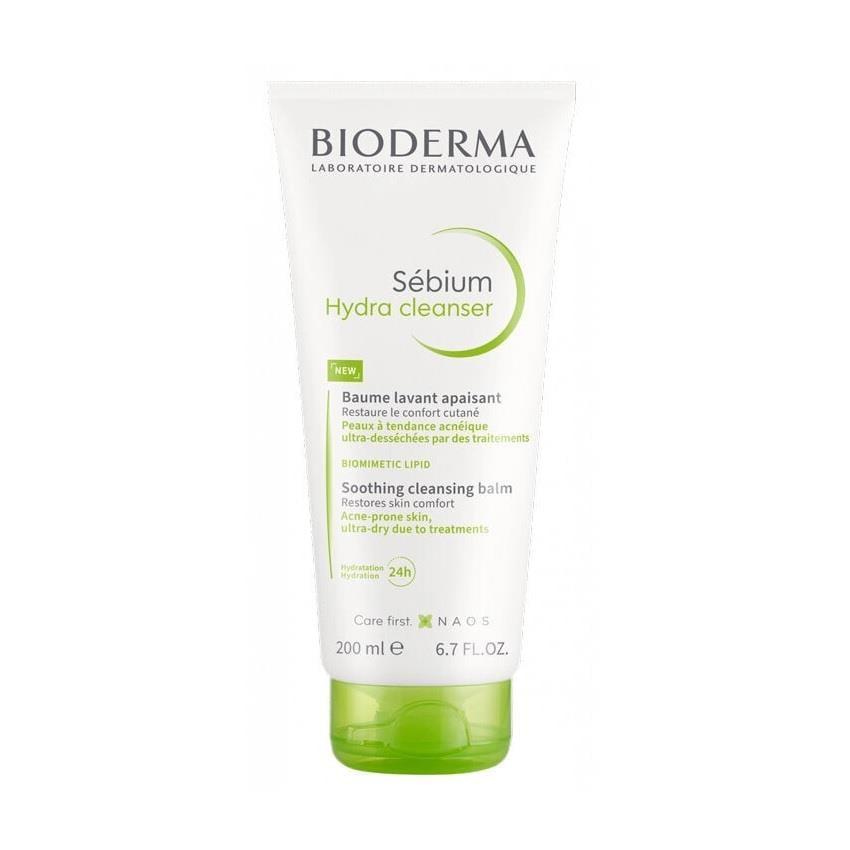 Bioderma Sebium Hydra Cleanser - Gentle Facial Cleanser for Acne-Prone Skin, Moisturizing & Non-Irritating - Glamourous Grace