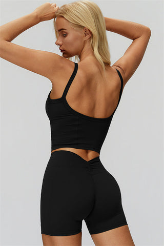 The Fyra Crop Tank Shorts 2-Piece Set