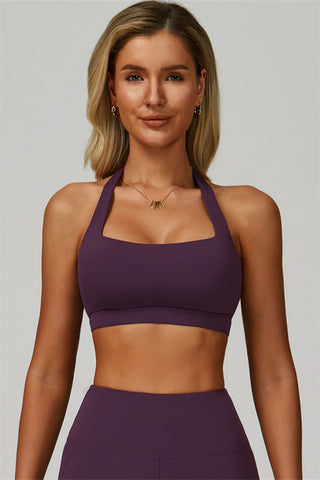 The Bold Halter Sports Bra Shorts 2-Piece Set