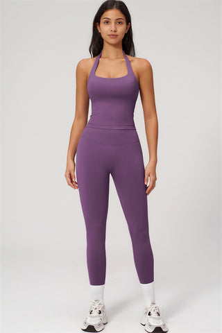 The Empower Halter Crop Top