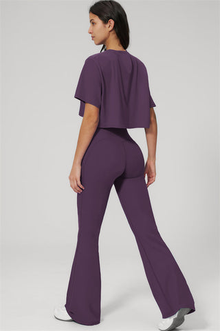 The Bold T-shirt Flared Leggings 2-Piece Set