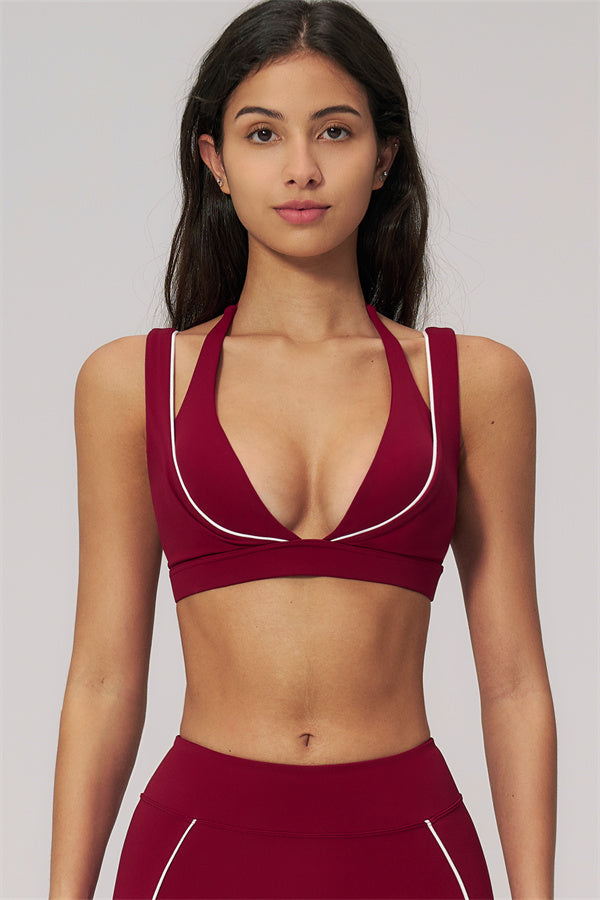 The Clarity Contour Line Sports Bra - Glamourous Grace