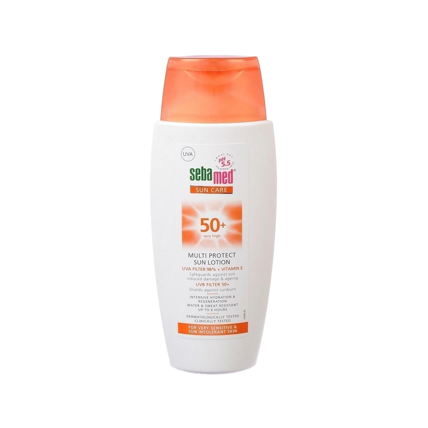 Sebamed SPF50 Sunscreen Lotion for Sensitive Skin - 150ml, High Protection, Dermatologically Tested - Glamourous Grace